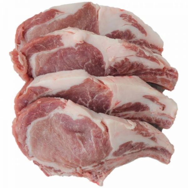 CHULETAS DE CERDO IBERICAS CORTADAS